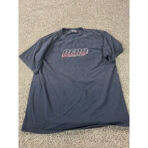 Vintage Y2K Aeropostale T Shirt Men's Size XL Blue